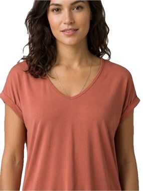 Lauren Moshi Limited Edition Women’s Mocro Modal Pink Orange T Shirt Size Medium